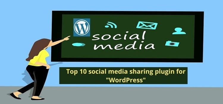 social media sharing plugin for WordPress