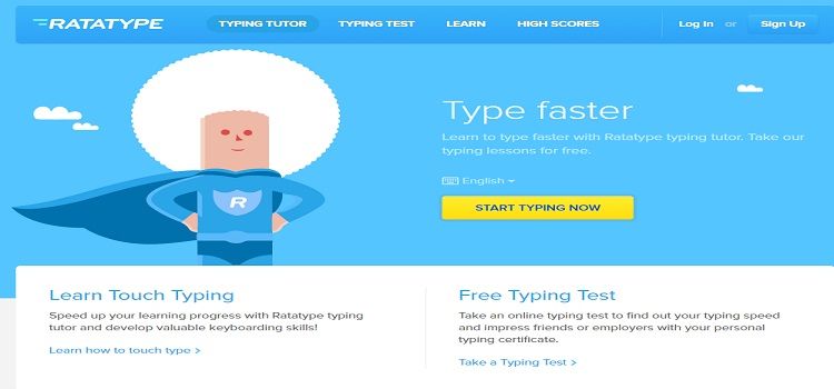 ratatype new typing tool for beginners