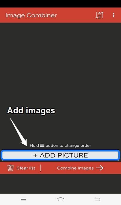Add images for combining