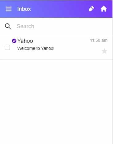 Yahoo mobile dashboard