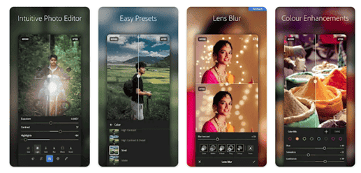 Lightroom photo editor app