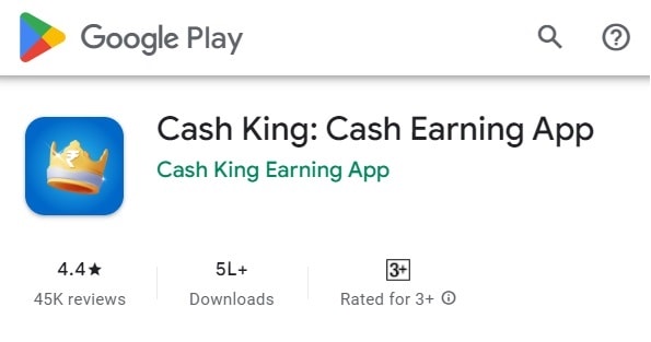 Cash king earning app