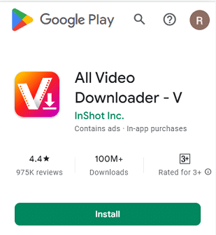 All video downloader v