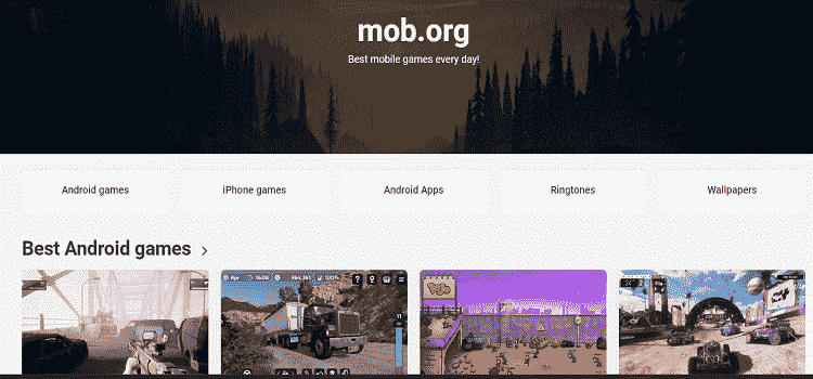 MOB.org best mobile app market