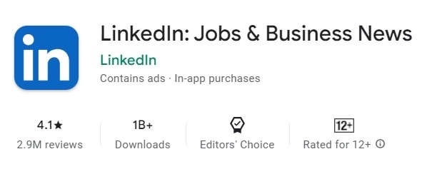LinkedIn app to earn money