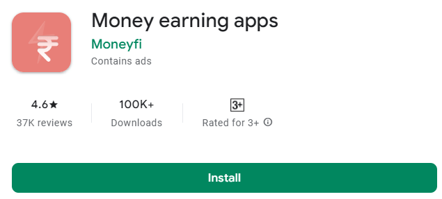 Monefy money earning app