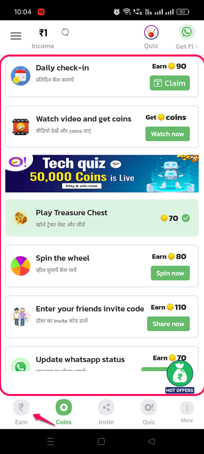 All tasks to earn money from taskbucks app.